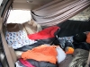 Minivan Camping. Post chaos.